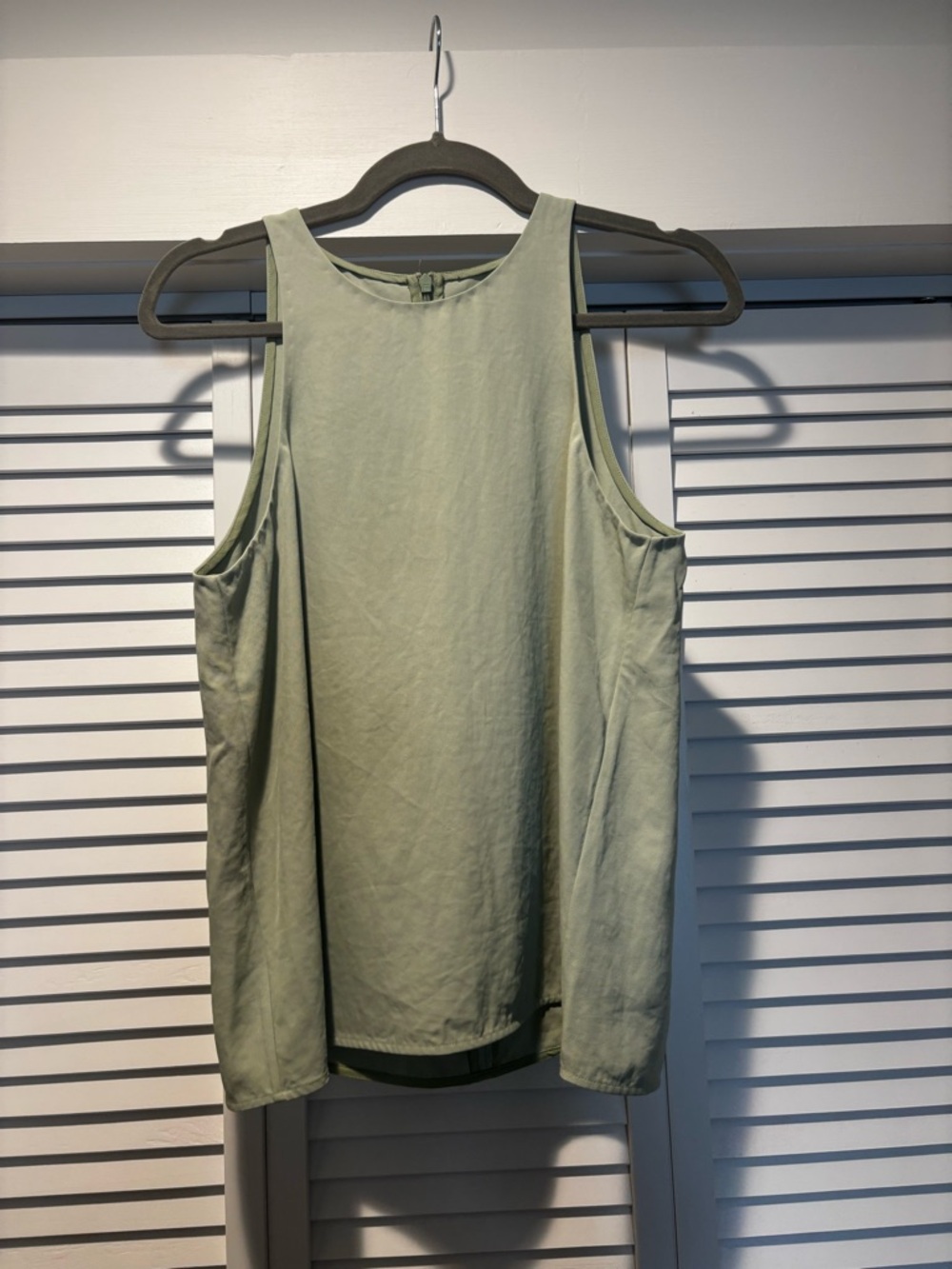 Everlane Sage Green Scoop Neck Tank